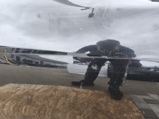 bontott BMW 8 Jobb első Ajtó (Üres lemez)