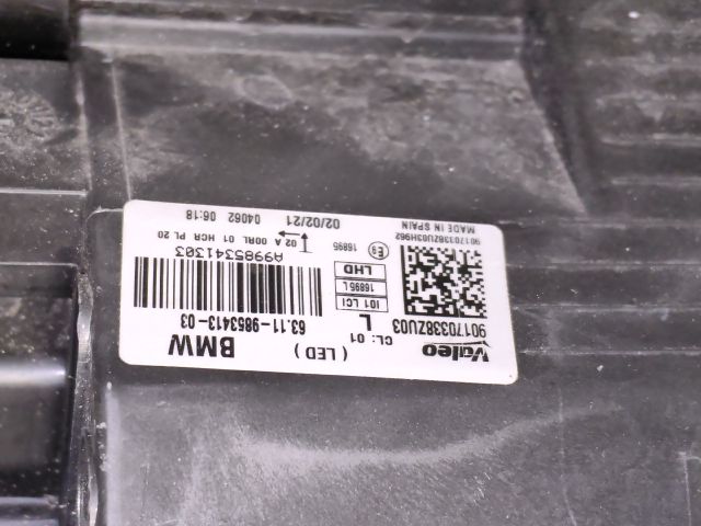 bontott BMW i3 Bal Ledes Fényszóró