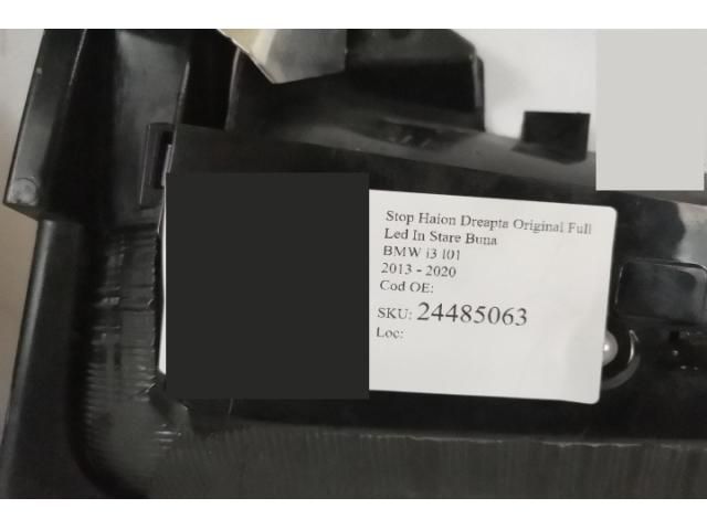 bontott BMW i3 Jobb Külső Hátsó Lámpa
