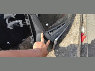 bontott BMW i4 Hátsó Lökhárító (Üresen)