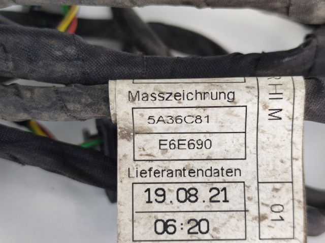 bontott BMW iX Hátsó Tolatóradar Kábelköteg