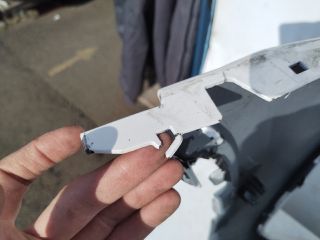 bontott BMW IX3 Első Lökhárító (Üresen)