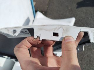 bontott BMW IX3 Első Lökhárító (Üresen)