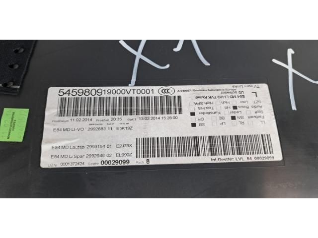 bontott BMW X1 Bal első Ajtó Kárpit