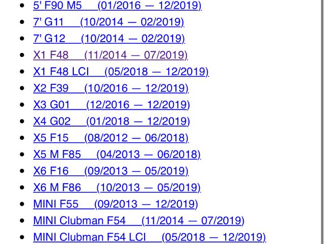 bontott BMW X1 Bal hátsó Ajtózár