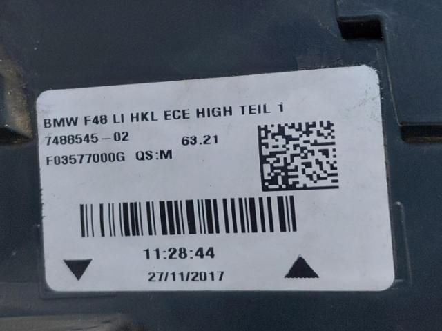 bontott BMW X1 Bal Külső Hátsó Lámpa