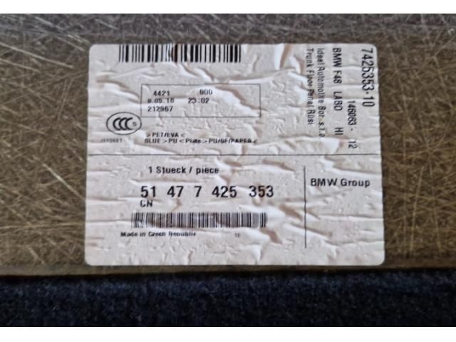 bontott BMW X1 Csomagtér Kárpit