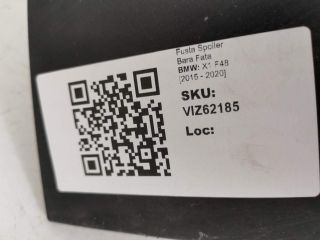 bontott BMW X1 Első Lökhárító Alsó (Műanyag)