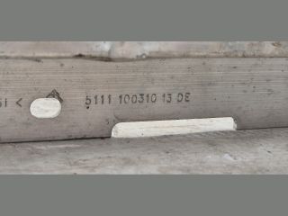 bontott BMW X1 Első Lökhárító Merevítő (Fém)