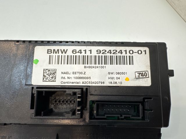 bontott BMW X1 Fűtéskapcsoló (digit klímás)