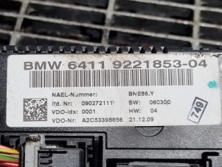 bontott BMW X1 Fűtéskapcsoló