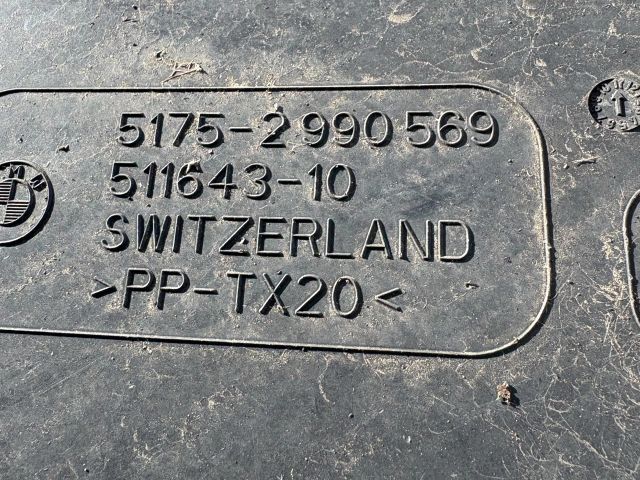 bontott BMW X1 Hátsó Lökhárító Alsó (Műanyag)