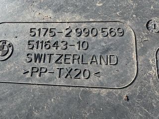 bontott BMW X1 Hátsó Lökhárító Alsó (Műanyag)