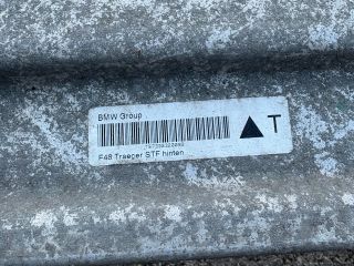 bontott BMW X1 Hátsó Lökhárító Merevítő (Fém)