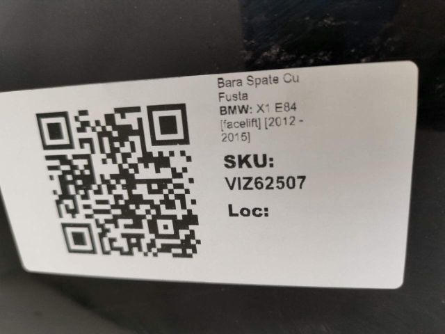 bontott BMW X1 Hátsó Lökhárító (Részeivel)