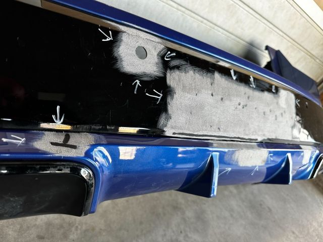 bontott BMW X1 Hátsó Lökhárító (Üresen)