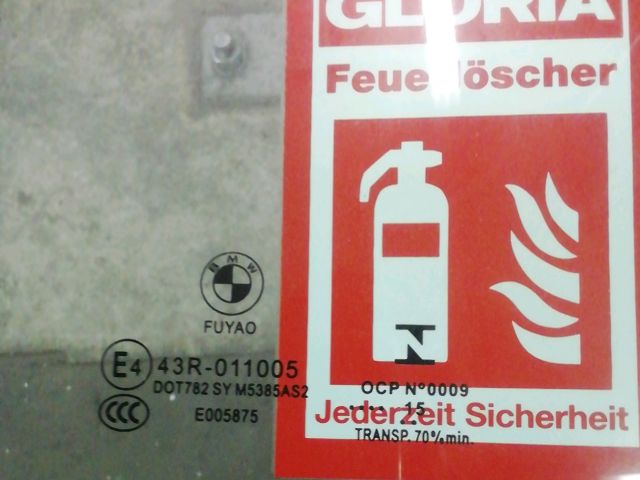 bontott BMW X1 Jobb első Ablak