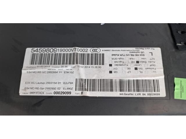 bontott BMW X1 Jobb első Ajtó Kárpit