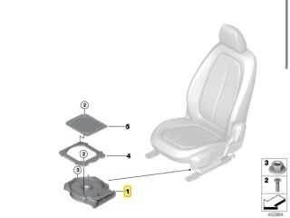 bontott BMW X1 Jobb első Hangszóró
