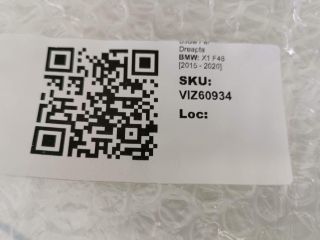 bontott BMW X1 Jobb első Lámpabúra