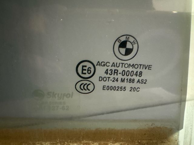 bontott BMW X1 Jobb hátsó Ablak