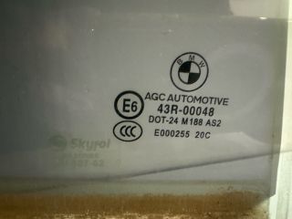 bontott BMW X1 Jobb hátsó Ablak