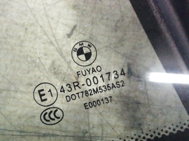 bontott BMW X1 Jobb hátsó Fixüveg (Ajtóban)