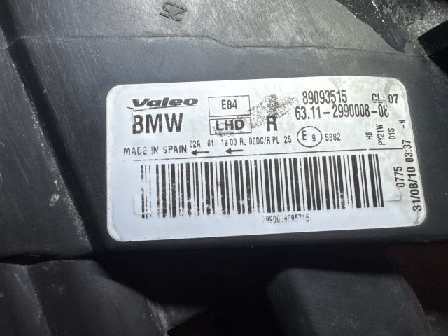 bontott BMW X1 Jobb Xenon Fényszóró