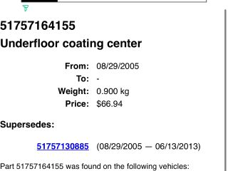 bontott BMW X1 Kartervédő