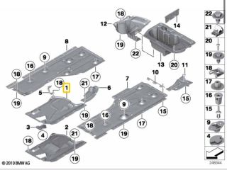 bontott BMW X1 Kartervédő