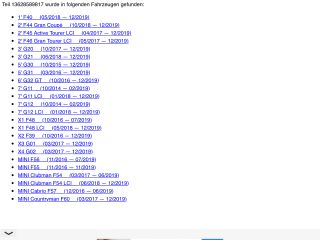 bontott BMW X1 Kipufogó Hőmérséklet Érzékelő