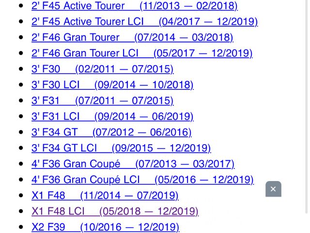 bontott BMW X1 Küszöb Díszléc Szett