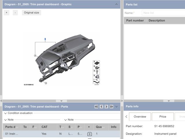 bontott BMW X1 Műszerfal Héj