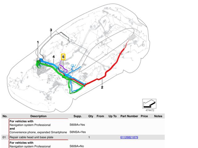 bontott BMW X1 Navigáció Elektronika