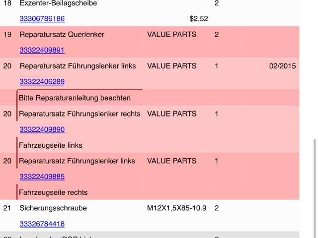 bontott BMW X1 Hátsó Futómű (Részeivel)