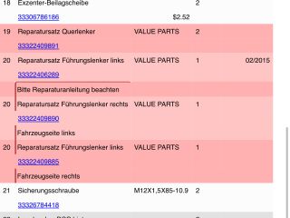 bontott BMW X1 Hátsó Futómű (Részeivel)