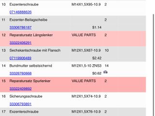 bontott BMW X1 Hátsó Futómű (Részeivel)