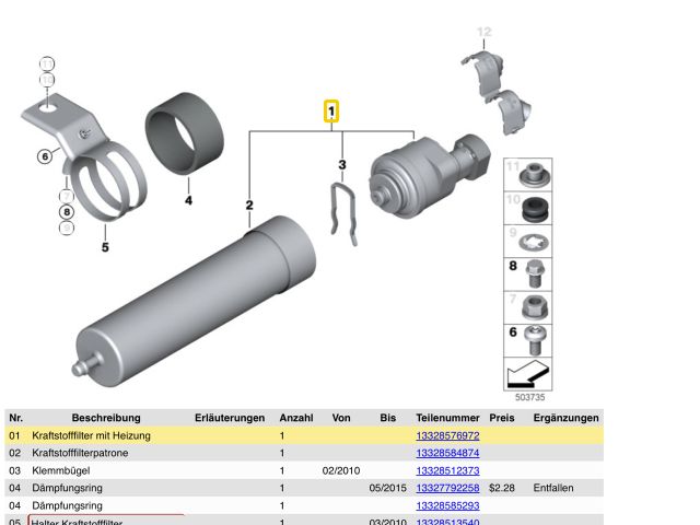 bontott BMW X1 Üzemanyag Fűtés