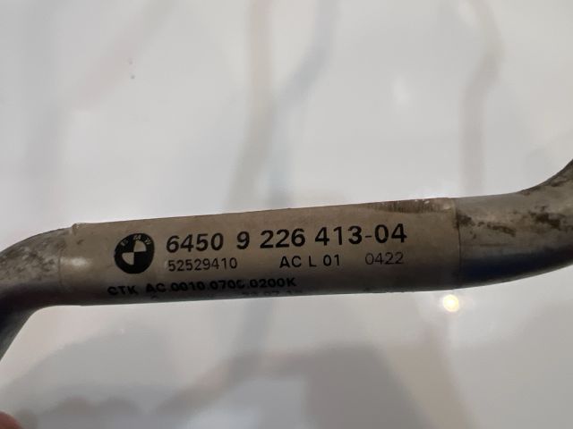 bontott BMW X1 Klíma Cső