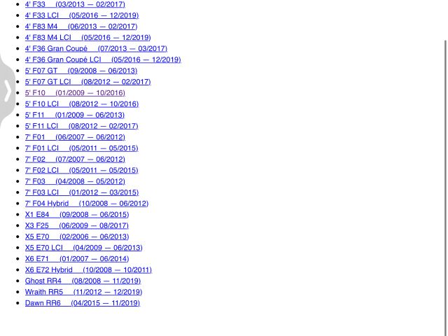 bontott BMW X1 Tolatókamera