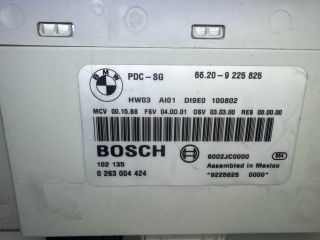 bontott BMW X1 Tolatóradar Elektronika