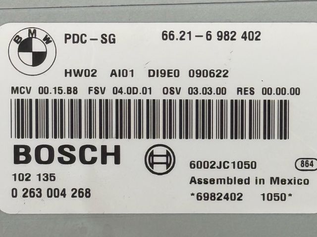 bontott BMW X1 Tolatóradar Elektronika