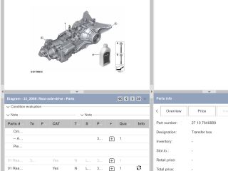 bontott BMW X1 Hátsó Differenciálmű