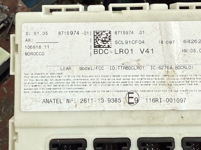 bontott BMW X1 Immobilizer Elektronika