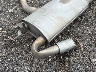 bontott BMW X1 Komplett Kipufogó Rendszer