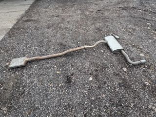 bontott BMW X1 Komplett Kipufogó Rendszer