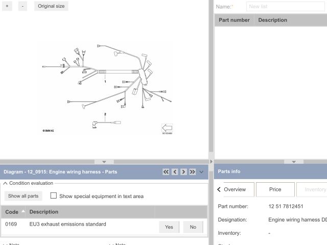 bontott BMW X1 Motor Kábelköteg