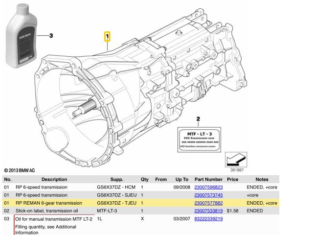 bontott BMW X1 Váltó (Mechanikus)