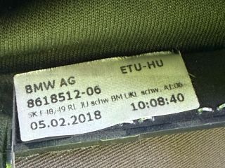 bontott BMW X1 Váltókar (Mechanikus)