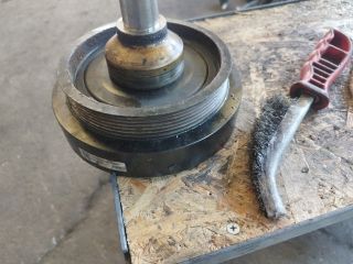 bontott BMW X1 Főtengely Szíjtárcsa